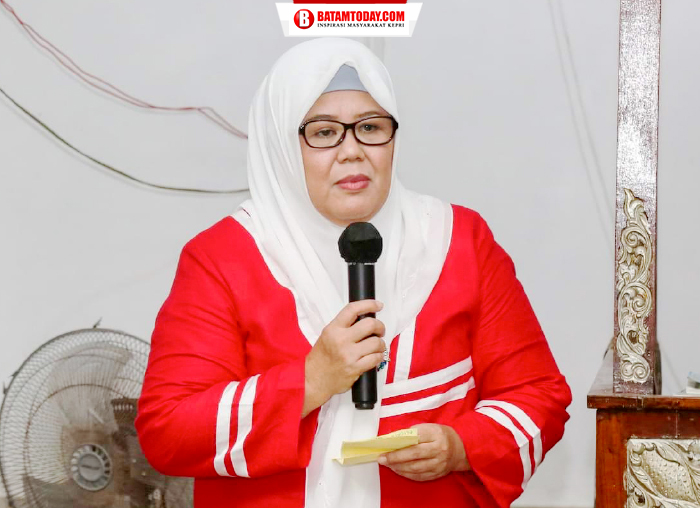 Wagub Kepri saat menyampaikan pidato